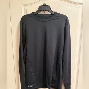 Under Armour Men's Cold Gear Fitted Black Long Sleeve